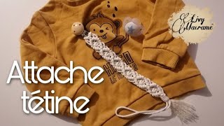 DIY attachetétine en macramé 1  Livy Macramé [upl. by Sherborn295]