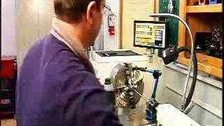 Barrel Chambering  SetUp on Lathe [upl. by Moyers]