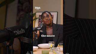 The best pasta to sauce ratio  Lashana Lynch  Dish Podcast [upl. by Arraeic]