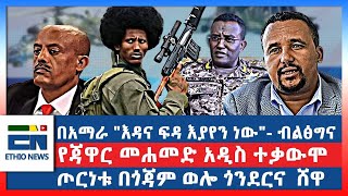 በአማራ quotእዳና ፍዳ እያየን ነውquot  ብልጽግና የጃዋር መሐመድ አዲስ ተቃውሞ ውጊያው በጎጃም፣ ወሎ፣ ጎንደርና ሸዋ November 12 2024 [upl. by Pepe]