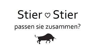 Sternzeichen STIER und STIER❤️ Partner Wie passen sie zusammen Partnerhoroskop [upl. by Lenard]