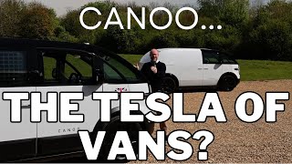 The TESLA of Vans FIRST DRIVE The canoo makes it to UK Shores And boy its good ev [upl. by Nimref]