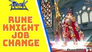 Rune Knight Job Change Quest  Ragnarok M Eternal Love [upl. by Ennirok]