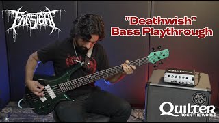 quotDeathwishquot  FARSIGHT Bass Playthrough Quilter Bass Block V803 [upl. by Ettebab]