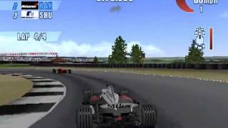 F1 Championship Season 2000 PS1  Indianapolis Grand Prix [upl. by Anyahc]