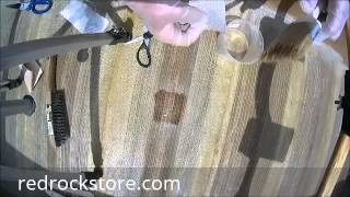 Kevlar Canoe  Rib Repair with Fiberglass [upl. by Anires]