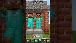 Minecraft guard statue😂120 Shorts New [upl. by Eppes]