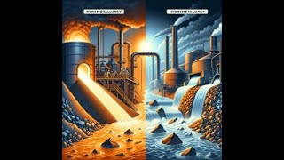 Pyrometallurgy vs Hydrometallurgy [upl. by Atnuahsal]