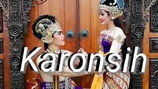 TARI KARONSIH  Javanese Indonesian Dance  Tari Klasik Jawa Tengah HD [upl. by Ramin]