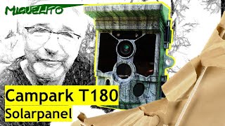 🆕 Campark T180 4K 36MP ☀️ Solarpanel WiFi Bluetooth Wildkamera 📸 Unboxing Review giveaway Verlosung [upl. by Dorthea]