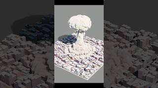 Impact of Nuclear bomb in city [upl. by Eintruoc347]