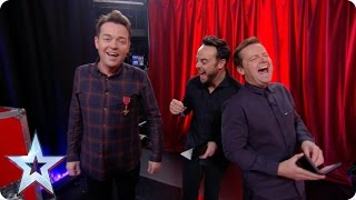 Preview Meet Lord Stephen Mulhern  Britain’s Got More Talent 2017 [upl. by Ahsein103]