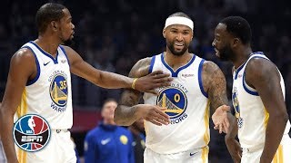 DeMarcus Cousins scores 14 points in his Warriors debut vs the Clippers  NBA Highlights [upl. by Aileno613]