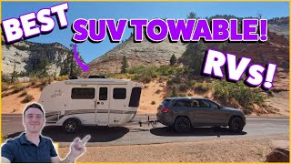 The BEST SUV Towable Small Couples Travel Trailers for 2024 Under 5000 lbs RV Campers [upl. by Tillion413]