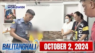 Balitanghali Express October 2 2024 [upl. by Divadleahcim]