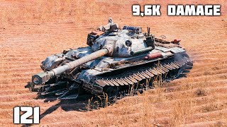 121 WoT – 4Kills 96K Damage [upl. by Yahsram]