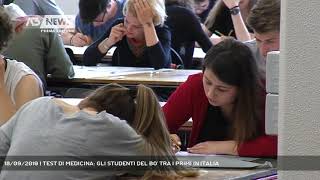 18092019  TEST DI MEDICINA GLI STUDENTI DEL BO TRA I PRIMI IN ITALIA [upl. by Sybille]