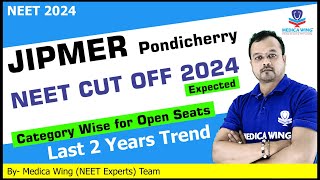 JIPMER Pondicherry NEET Cut off 2024 Expected  What is the NEET score required for JIPMER [upl. by Morgun]