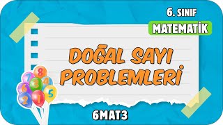 Doğal Sayı Problemleri 📘 tonguçCUP 1Sezon  6MAT3 2024 [upl. by Janicki971]