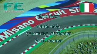 GP4 Formula E Offline Championship Season 2022 Round 7 Rimini ePrix Qualifying amp Race [upl. by Brine]