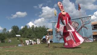 Bread and Puppet Theater July 14 2013 [upl. by Neltiac833]