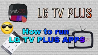 Lg tv plus apps  How to use lg tv plus  install amp use  Bangla [upl. by Kryska821]