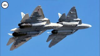 China Air Show  Why Su57 is Superior To F35 [upl. by Leoline865]