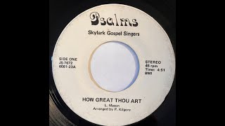 Skylark Gospel Singers – How Great Thou Art  Fisherman Peter 20240908  For Sale on Ebay [upl. by Hersch]