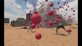 1000 Ball Man Vs 1000 Zombies  UEBS2  Ultimate Epic Battle Simulator 2 [upl. by Valry]