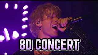 MGK  Hotel Diablo FULL CONCERT 8D Audio Live  The Roxy ᴴᴰ [upl. by Aratahs745]