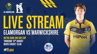 Glamorgan vs Warwickshire  Metro Bank OneDay Cup  Live Stream [upl. by Hanala]