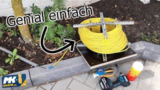 ✔ DIY Kabelabrollhilfe  Kabel abrollen SUPER LEICHT gemacht No Commentary [upl. by Ailecec]