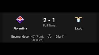 GilaGudmundssonGoal Fiorentina vs Lazio 21All Goals Re sults And Extended Highlights [upl. by Remus]