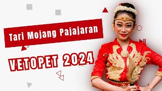 Tari Mojang PajajaranVETOPETHalal Bihalal amp Vet Gathering 2024 [upl. by Morville]