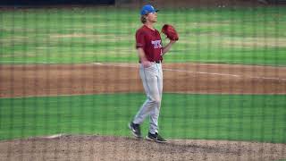 Jake Faherty Arkansas Sophomore RHP summer baseball [upl. by Benedix]