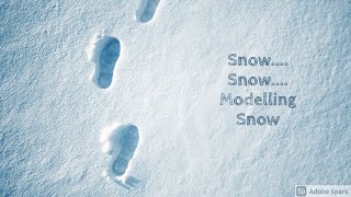 Comparing Scale Modeling Snow Products  Creating snow in a small scale [upl. by Meil786]