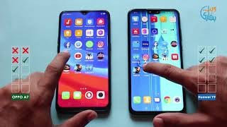 Oppo A7 Vs Huawei Y9 2019  Comparison Speed Test [upl. by Thisbe67]