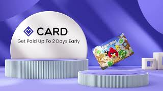 Get Paid Early with a Custom Visa® Debit Card [upl. by Daniels]