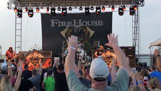 Firehouse Opening “Overnight Sensation” Waukesha County Fair 71919  RIP CJ [upl. by Ybreh]