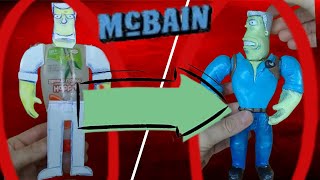 Replique a McBain super7 de elementos reciclados bootlegtoys mcbain manualidadesconreciclaje [upl. by Leah]