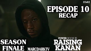 POWER BOOK III RAISING KANAN SEASON 3 EPISODE 10 RECAP SEASON FINALE [upl. by Honora54]