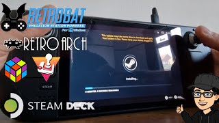 Steam Deck Frontend Emulator Setups Coming  More steamdeck emudeck retroarch [upl. by Marchelle]