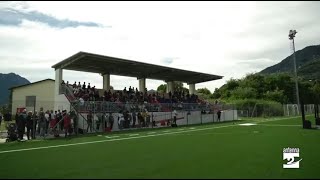 Costa Volpino nuova tribuna per il campo da calcio [upl. by Scrivenor]