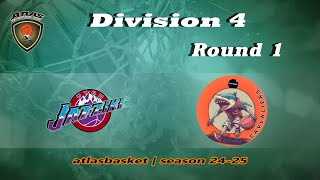 Atlasbasket  Div 4Round 1  UTAH JATZIKI vs CAVLALIERS [upl. by Fisuoy]