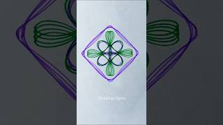 Spirograph square design  ytshorts shorts spirograph drawing design [upl. by Hobbie]