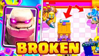 THE MOST BROKEN GOLEM DECK WITH EVO GOBLINE CAGE😍 [upl. by Norrahs]