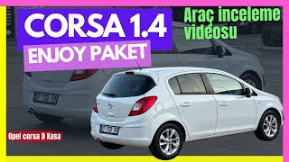 Opel Corsa D 14i Twinport Enjoy Araç İnceleme Videosu [upl. by Olwen]