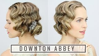 1920s Finger Wave Updo [upl. by Inva222]