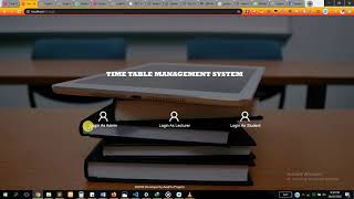 School TimeTable Management System with PDF export [upl. by Mosley]