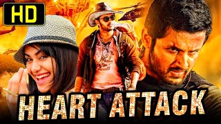 Heart Attack HD Nithiins Romantic Hindi Dubbed Movie  Adah Sharma Brahmanandam [upl. by Merry]